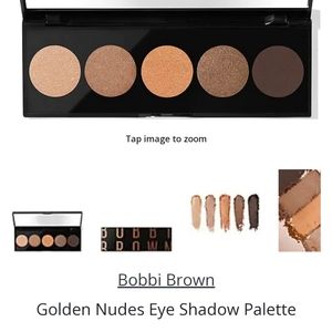 Bobbi brown golden nudes eyeshadow pallet
